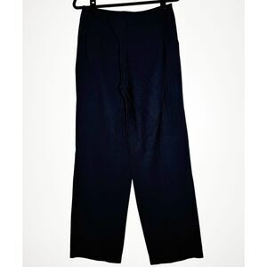 A New Day Pleat Front Wide Leg Pant Black Women's Size 2